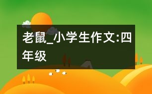 老鼠_小學生作文:四年級