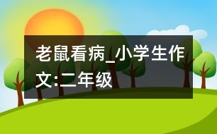 老鼠看病_小學(xué)生作文:二年級