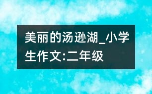 美麗的湯遜湖_小學生作文:二年級