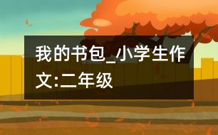 我的書包_小學(xué)生作文:二年級