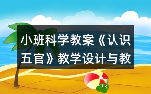 小班科學(xué)教案《認(rèn)識五官》教學(xué)設(shè)計與教學(xué)反思