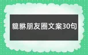 貔貅朋友圈文案30句