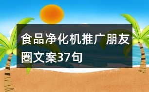 食品凈化機推廣朋友圈文案37句