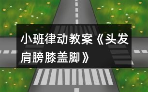 小班律動教案《頭發(fā)、肩膀、膝蓋、腳》教學(xué)設(shè)計(jì)反思