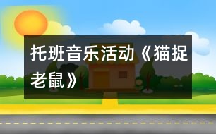 托班音樂活動《貓捉老鼠》