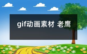 gif動(dòng)畫素材 老鷹