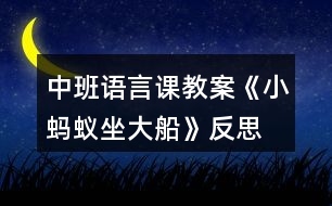 中班語言課教案《小螞蟻?zhàn)蟠贩此?></p>										
													<h3>1、中班語言課教案《小螞蟻?zhàn)蟠贩此?/h3><p><strong>【活動(dòng)目標(biāo)】</strong></p><p>　　1、引導(dǎo)幼兒講述畫面內(nèi)容，掌握和理解兒歌內(nèi)容，并進(jìn)行認(rèn)讀。</p><p>　　2、培養(yǎng)幼兒對(duì)漢字的興趣以及體會(huì)和同伴合作的愉快。</p><p>　　3、通過多媒體教學(xué)，初步理解故事內(nèi)容，記住故事的主要情節(jié)。</p><p>　　4、萌發(fā)對(duì)文學(xué)作品的興趣。</p><p><strong>【活動(dòng)準(zhǔn)備】</strong></p><p>　　1、多媒體課件一套。</p><p>　　2、《美麗的幼兒園》圖書若干，數(shù)量為幼兒人數(shù)的一半。</p><p>　　3、兒歌錄音磁帶;錄音機(jī)一臺(tái)。</p><p><strong>【活動(dòng)過程】</strong></p><p>　　1、出示背景畫，引起幼兒的興趣。</p><p>　　師：今天老師請(qǐng)來一位朋友，你們看，它是誰呀?(背景圖上出現(xiàn)螞蟻問)</p><p>　　幼A：螞蟻。</p><p>　　幼B：一只小螞蟻。</p><p>　　師：對(duì)是螞蟻。(邊說邊在螞蟻圖旁出示詞語“螞蟻”)</p><p>　　師：小螞蟻呀要給我們講一個(gè)故事，聽，他在講些什么呢?</p><p>　　2、幼兒聽錄音：兒歌《小螞蟻?zhàn)蟠?/p><p>　　(評(píng)析：背景動(dòng)畫的出現(xiàn)，能吸引幼兒的注意力，激發(fā)他們學(xué)習(xí)的欲望。引出兒歌內(nèi)容時(shí)我將他設(shè)置成了一個(gè)小懸念：聽，他在講些什么呢?再次抓住幼兒的注意力，調(diào)動(dòng)他們想象的積極性、主動(dòng)性，后以螞蟻?zhàn)允龅男问阶層變航鈨焊璧膬?nèi)容，也為后面的學(xué)習(xí)作好準(zhǔn)備。)</p><p>　　3、引導(dǎo)幼兒講述畫面內(nèi)容(結(jié)合幼兒回答進(jìn)行課件演示)</p><p>　　(1)師：小螞蟻說他在干什么?</p><p>　　幼A：小螞蟻說他坐在一只大船上。</p><p>　　幼B：小螞蟻說他坐大船。</p><p>　　師：小螞蟻呀坐的是大船，我們來看看他坐上大船神氣不神氣。(課件演示，并出示“小螞蟻，坐大船?！?</p><p>　　師：我們一起來讀讀這句話。(幼兒齊讀“小螞蟻，坐大船?！?</p><p>　　(2)師：請(qǐng)小朋友仔細(xì)看圖，你知道小螞蟻的大船在什么地方行駛呀?大家可以一桌上的幾個(gè)小朋友相互說說看。(先交流后提問)</p><p>　　幼A：大船在河里行駛。</p><p>　　幼B：大船在池塘里行駛。</p><p>　　幼C：大船在小溪中行駛。</p><p>　　師：大家說的都不錯(cuò)，不過剛才小螞蟻?zhàn)詡€(gè)說的是“順著溪流駛向前?！?同時(shí)也示這句話)“溪流”跟“小溪”差不多。有誰知道這里的“駛向前”是什么意思嗎?(理解詞語意思)我們把這句話也一起來讀一讀。</p><p>　　(3)師：大家都知道小螞蟻有一只大船，那你知不知道小螞蟻的這只是用什么做成的呢?</p><p>　　幼A：是用花瓣做的。</p><p>　　幼B：它是一片小花瓣。</p><p>　　師：對(duì)了，小螞蟻的這只大船原來只是一片小花瓣，(出示：要問大船有多大，原來是片小花瓣。)對(duì)于一只小螞蟻而言，小花瓣也可算得上是一只大船了是不是，有趣不有趣?我們把這兩句也來讀一讀。</p><p>　　(4)小結(jié)：原來小螞蟻給我們講了他坐船旅游的故事，他坐上大船在溪流中行駛，多么的開心，多么快樂，而這只大船也只不過是一片小花瓣，小螞蟻擁有這么一只大船，覺得是一種幸福，所以他把這個(gè)故事講給我們聽，和我們一起分享他的快樂，你們替他高興嗎?</p><p>　　(評(píng)析：以多種提問的形式，結(jié)合生動(dòng)形象的課件演示，幫助幼兒觀察畫面，，進(jìn)一步了解兒歌的內(nèi)容，并進(jìn)行完整的講述。在學(xué)習(xí)理解第二句“順著溪流駛向前”時(shí)，采用相互說說的方式，讓幼兒共同討論，交流，充分調(diào)動(dòng)幼兒的參與性，體現(xiàn)幼兒的主體性，同時(shí)也體會(huì)到了合作時(shí)的愉快。)</p><p>　　4、兩兩合作，認(rèn)讀兒歌</p><p>　　師：小螞蟻把這個(gè)故事用兒歌的形式告訴了我們，我們?cè)賮碚J(rèn)一認(rèn)，記住這首兒歌，幫小螞蟻把這個(gè)故事說給更多的人知道好嗎?</p><p>　　(鼓勵(lì)幼兒兩兩合作，同看一冊(cè)《美麗的幼兒園》，以互相合作閱讀的形式開展活動(dòng)，認(rèn)讀兒歌，教師可巡回指導(dǎo)。)</p><p>　　5、集體念兩遍后，鼓勵(lì)幼兒進(jìn)行表演(幼兒表演朗讀時(shí)，教師可再次演示課件，幫助幼兒記憶。)</p><p>　　6、總結(jié)全課，結(jié)束活動(dòng)。</p><p><strong>附兒歌：《小螞蟻?zhàn)蟠?/strong></p><p>　　小螞蟻，坐大船，</p><p>　　順著溪流駛向前。</p><p>　　要問大船有多大，</p><p>　　原來是片小花瓣。</p><p><strong>教學(xué)反思：</strong></p><p>　　此次活動(dòng)圓滿結(jié)束!活動(dòng)前我為幼兒創(chuàng)設(shè)了寬松自由的活動(dòng)氛圍，讓幼兒在寬松自由的氛圍中輕松獲得鍛煉與提高?；顒?dòng)過程中，幼兒表現(xiàn)的積極主動(dòng)，都能用較完整的語言回答老師提出的問題，并能主動(dòng)與同伴交流。</p><h3>2、中班語言課教案《小螞蟻?zhàn)嚒泛此?/h3><p><strong>活動(dòng)目標(biāo)：</strong></p><p>　　1、熟悉故事內(nèi)容，理解小螞蟻為熊婆婆讓座的有趣情節(jié)。</p><p>　　2、學(xué)說短句“熊婆婆，來我這兒坐”。</p><p>　　3、使幼兒懂得尊敬、照顧老人。</p><p>　　4、引導(dǎo)幼兒細(xì)致觀察畫面，激發(fā)幼兒的想象力。</p><p>　　5、萌發(fā)對(duì)文學(xué)作品的興趣。</p><p><strong>活動(dòng)重、難點(diǎn)：</strong></p><p>　　1、理解故事內(nèi)容，學(xué)說短句“熊婆婆，來我這兒坐”。</p><p>　　2、知道尊敬長輩，待人熱情。</p><p><strong>活動(dòng)準(zhǔn)備：</strong></p><p>　　1、經(jīng)驗(yàn)準(zhǔn)備：幼兒已有的坐車經(jīng)驗(yàn)。</p><p>　　2、材料準(zhǔn)備：小羊、小狗、小猴、小豬、熊婆婆的頭飾，PPT課件。</p><p><strong>活動(dòng)過程：</strong></p><p>　　(一)歌曲導(dǎo)入，引出話題</p><p>　　1、師：今天老師給小朋友們帶來了一首好聽的歌曲，讓我們一塊來聽一下吧!(播放《螞蟻搬豆》音樂)</p><p>　　師：小朋友能聽出歌曲中唱的是什么動(dòng)物呢?</p><p>　　幼：小螞蟻。</p><p>　　2、師：欣賞完了《螞蟻搬豆》的歌曲，老師還給小朋友們帶了一個(gè)關(guān)于小螞蟻的故事。</p><p>　　教師出示PPT課件，講《小螞蟻?zhàn)嚒返墓适隆?/p><p>　　(二)教師邊操作PPT，邊分段講故事，鼓勵(lì)幼兒參與故事情節(jié)，引發(fā)幼兒興趣</p><p>　　1、教師講述故事的前兩段，幼兒認(rèn)真傾聽。(教師講故事：小螞蟻在汽車站爬上了公共汽車……到森林的湖邊游玩。)</p><p>　　師：公共汽車?yán)锒甲男┬?dòng)物?</p><p>　　幼：小羊、小狗、小猴、小豬。</p><p>　　師：小朋友們?nèi)ド謺?huì)干什么呢?</p><p>　　幼：采蘑菇、玩耍、找朋友……</p><p>　　師：嘀嘀——汽車開了，小朋友們想跟他們一塊開車到森林里去玩嗎?</p><p>　　幼：想!(當(dāng)汽車開起來時(shí)，引導(dǎo)幼兒共同模仿小汽車開車的動(dòng)作，感受故事氛圍。)</p><p>　　2、教師講故事第三段(教師講故事：汽車開到了半路的車站，上來了熊婆婆……大家都想把自己的座位讓給熊婆婆。)</p><p>　　(1)學(xué)說短句“熊婆婆，來我這兒坐”。</p><p>　　師：小朋友們，現(xiàn)在沒有空余的座位了，熊婆婆年紀(jì)大了沒地方坐呢!如果你在車上會(huì)怎么做?</p><p>　　幼：給熊婆婆讓座……</p><p>　　師：讓我們看一下故事中的小動(dòng)物們是怎么說的呢?</p><p>　　幼：熊婆婆，來我這兒坐!</p><p>　　師：讓我們一塊來學(xué)一學(xué)小動(dòng)物們是怎么說的吧!</p><p>　　幼：熊婆婆，來我這兒坐!</p><p>　　(2)學(xué)習(xí)讓座動(dòng)作。</p><p>　　3、教師講后續(xù)部分的故事。(熊婆婆說：“你們都是好孩子，謝謝你們?！值搅?，大家快快樂樂地下車了。)</p><p>　　師：熊婆婆坐到小螞蟻的座位上，卻不見小螞蟻了。小朋友們知道小螞蟻去哪了嗎?</p><p>　　幼：熊婆婆的頭上、肩上、腿上……</p><p>　　(三)完整的講故事</p><p>　　1、教師邊播放ppt邊講故事，請(qǐng)幼兒完整聽故事。</p><p>　　2、提問：聽完這個(gè)故事，你最喜歡故事里的哪只動(dòng)物，為什么?</p><p>　　小結(jié)：教育幼兒平時(shí)要尊敬、照顧老人和長輩，待人要熱情。</p><p>　　(四)創(chuàng)設(shè)情境，組織幼兒討論</p><p>　　如果你在公共汽車上看到有老奶奶或是老爺爺上來了，而且座位都坐滿了，你會(huì)怎么做?</p><p>　　(五)游戲：開汽車</p><p>　　教師扮演熊婆婆，小朋友們扮演故事中的小羊、小狗、小猴、小豬、小螞蟻，小椅子當(dāng)做汽車，聽音樂開汽車，練習(xí)說短句：熊婆婆，來我這兒坐!</p><p>　　(六)活動(dòng)延伸</p><p>　　將頭飾道具投放到表演區(qū)組織幼兒完整的表演故事《小螞蟻?zhàn)嚒?，引?dǎo)幼兒欣賞并學(xué)會(huì)唱歌曲《讓座》。</p><p><strong>教學(xué)反思</strong></p><p>　　活動(dòng)的主要目標(biāo)是讓幼兒通過故事的情節(jié)，感知小螞蟻?zhàn)鹁撮L輩的行為美以及與同伴友好相處的快樂情感?；顒?dòng)的中，我在指導(dǎo)幼兒梳理故事前半部分內(nèi)容時(shí)，拿著熊婆婆的圖片提問：“熊婆婆上車了，可是座位全坐滿了，怎么辦呢?”接著提出問題讓幼兒討論并學(xué)習(xí)讓座的動(dòng)作：“那小動(dòng)物們看見熊婆婆上車是怎么做的?誰來學(xué)一學(xué)?” 又在此基礎(chǔ)上進(jìn)行道德延伸：如果當(dāng)時(shí)上車的是一位老爺爺或者抱小孩的阿姨，我們又該怎樣說怎么做呢?活動(dòng)的最后，我進(jìn)行一個(gè)游戲“讓座”，讓幼兒在游戲中鞏固今天的目標(biāo)，并學(xué)說“某某某，來我這兒坐”，加強(qiáng)對(duì)幼兒的禮貌教育，突破了重難點(diǎn)。</p><h3>3、中班語言課教案《水果屋》含反思</h3><p><strong>【活動(dòng)目標(biāo)】</strong></p><p>　　1、能圍繞