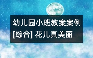 幼兒園小班教案案例[綜合] 花兒真美麗