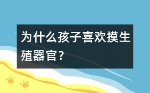 為什么孩子喜歡摸生殖器官？