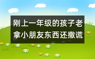 剛上一年級(jí)的孩子老拿小朋友東西還撒謊――陸為之回答