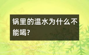 鍋里的溫水為什么不能喝?