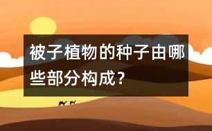 被子植物的種子由哪些部分構(gòu)成？